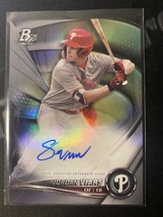 2022 Bowman Platinum Top Prospects Autograph #TOP-55 Jordan Viars AUTO Phillies